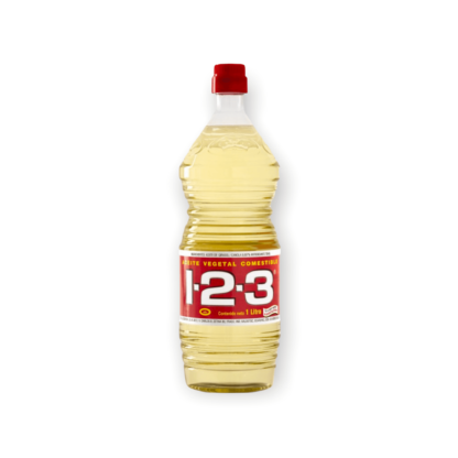 aceite vegetal 123 1L