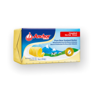anchor mantequilla sin sal 454