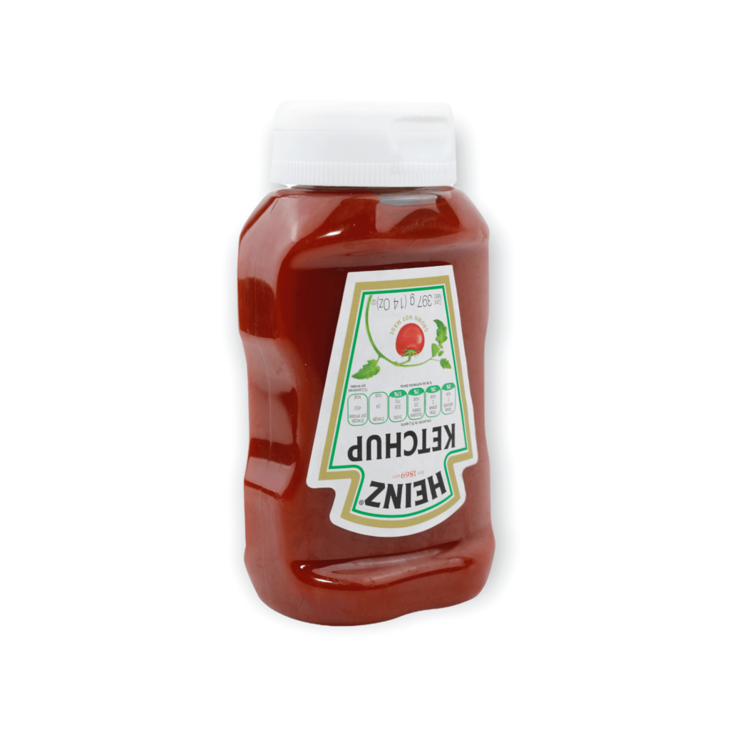 KETCHUP HEINZ TRANSPARENTE 397g – Tu Bodeguita