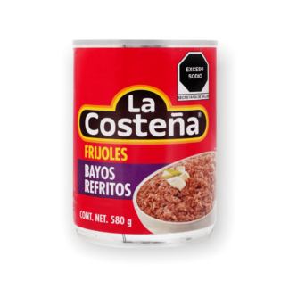 la costeña frijoles refritos bayos 580