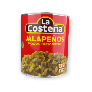 la costeña jalapeños picados 2.9 k