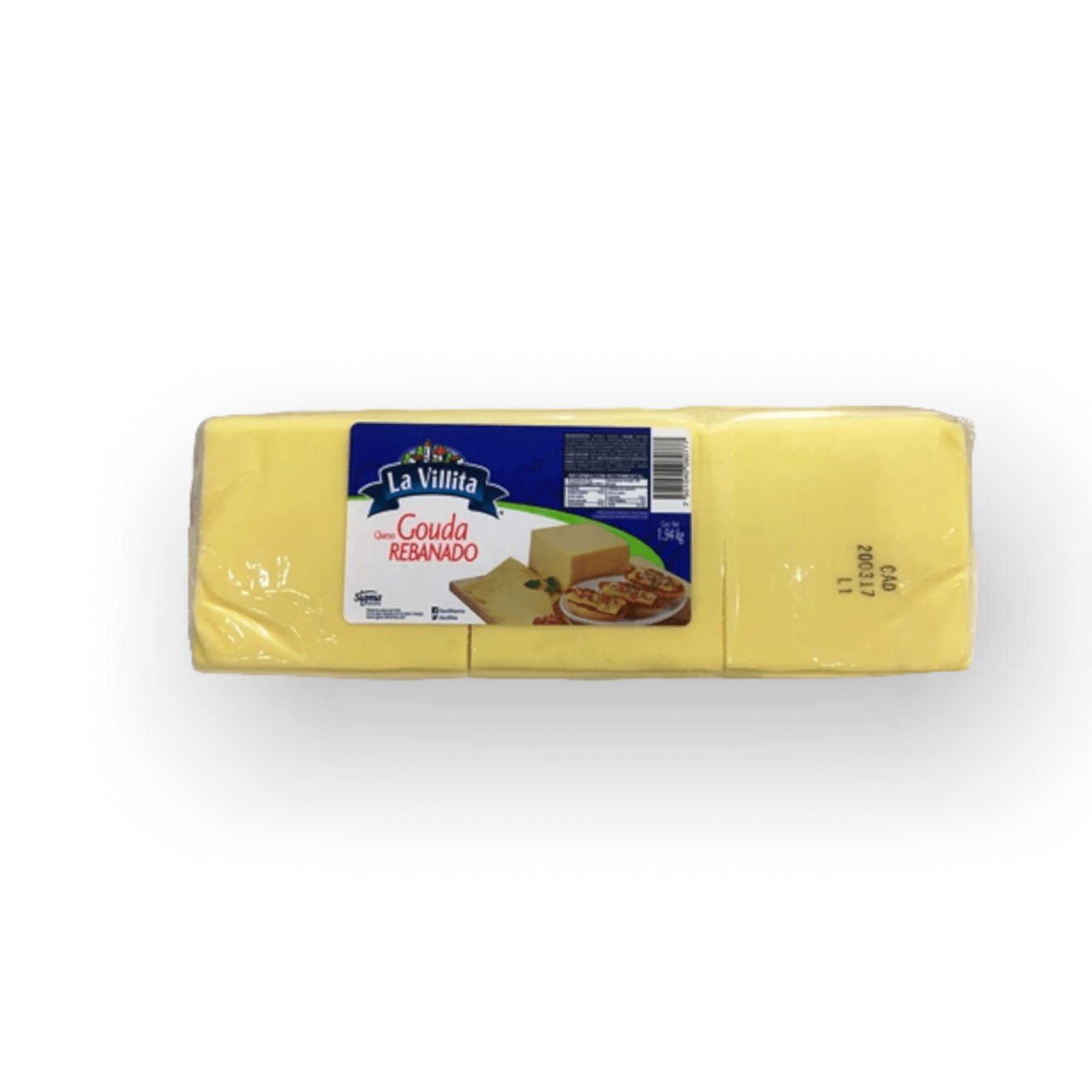 QUESO GOUDA LA VILLITA Kg/rebanado – Tu Bodeguita