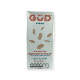 LECHE ORGANICA GUD AVENA 1L