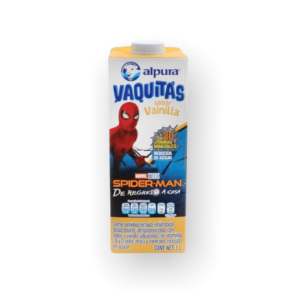 LECHE ALPURA VAQUITAS SABOR VAINILLA 1 L