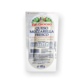 Q Mozzarela fresco belgioioso 453 g