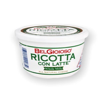 Q ricotta con latte belgioioso 453