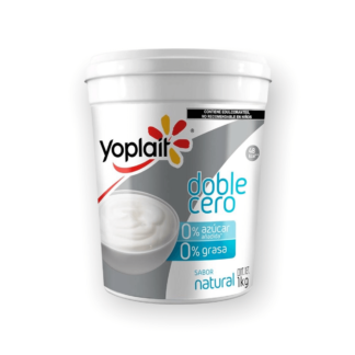 YOPLAIT DOBLE CERO NATURAL 1KG